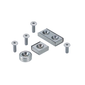 磁铁-带平头螺栓止动座型